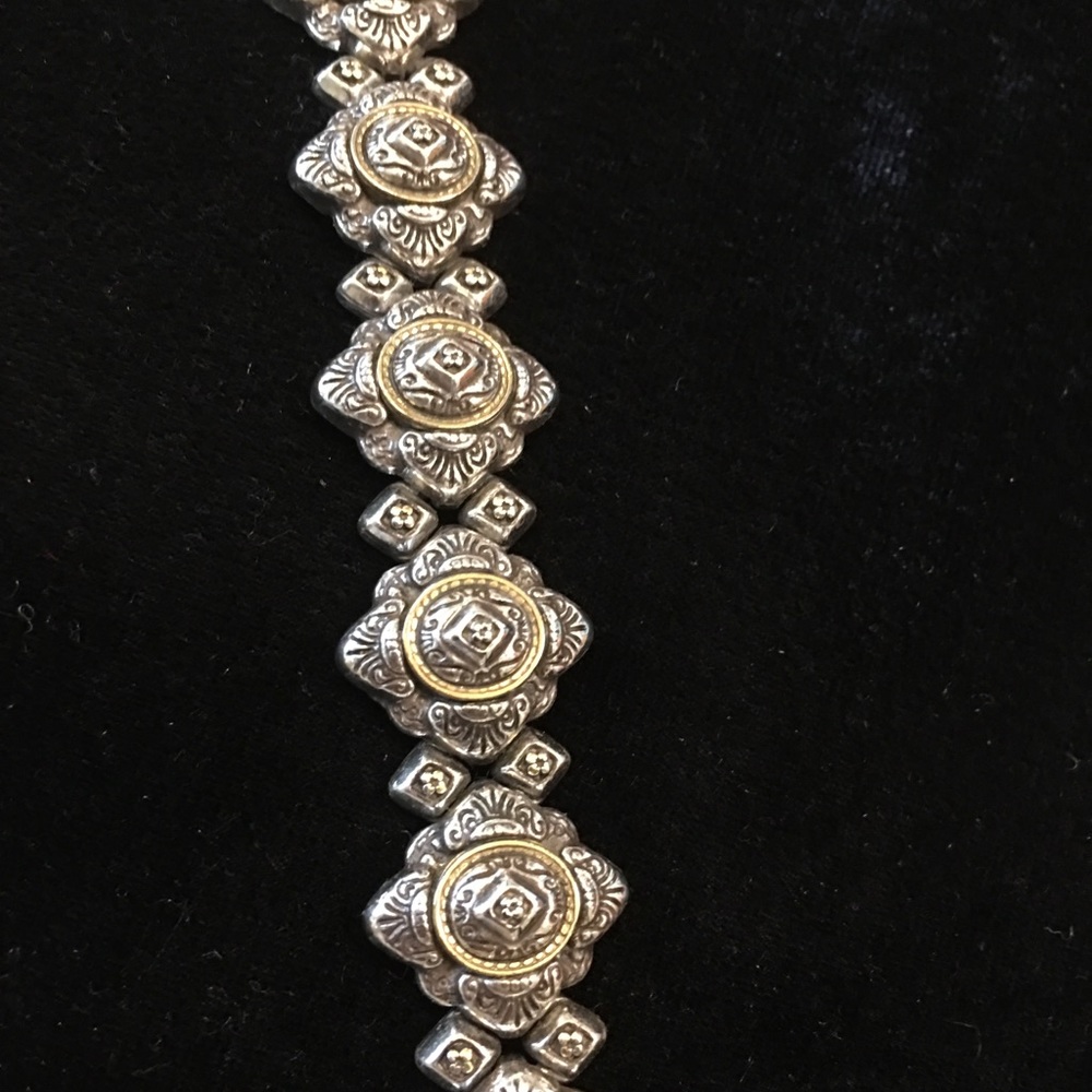 Bracelet silver and gold